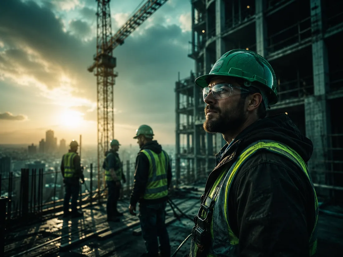 People First — Grey Landmarks safety-first construction crew in hard hats